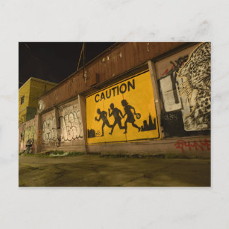 Der Gentrifizierungskrieg Postkarte