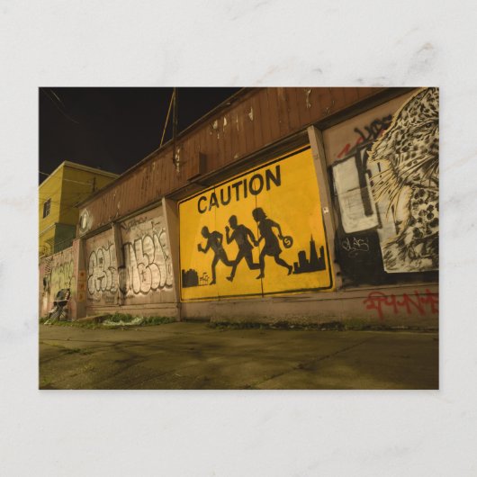 Der Gentrifizierungskrieg Postkarte (Vorderseite)