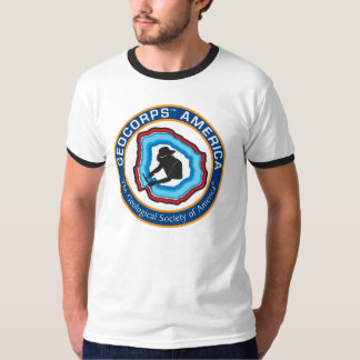 Der GeoCorps Amerika der Männer Wecker-T - Shirt