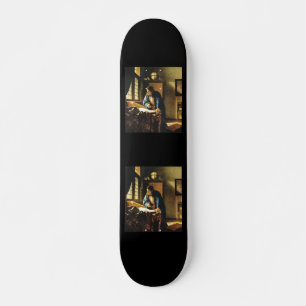 Der Geograph Johannes Vermeers (circa 1669) Skateboard