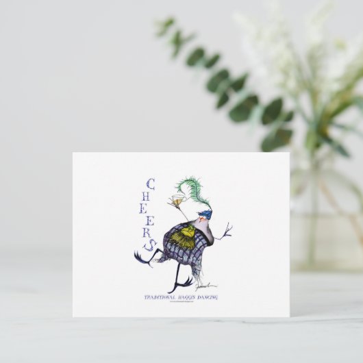 der Gepäckstanz Postkarte (Stehend Vorderseite)