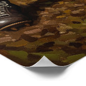 Der gepanzerte Quarterback Poster (Ecke)