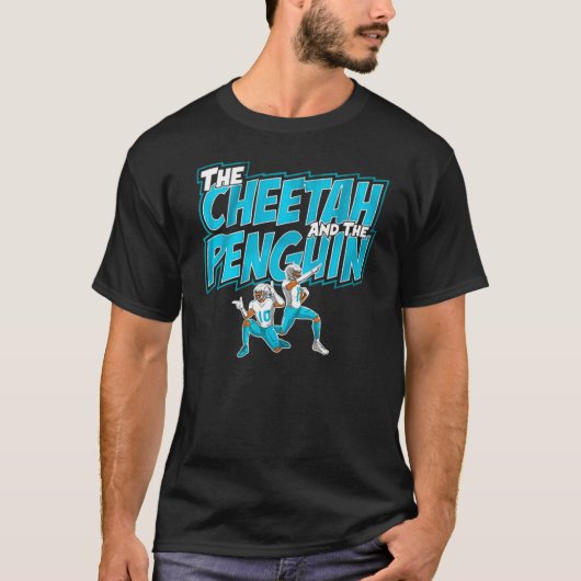 Der Gepard und der Pinguin T-Shirt (Vorderseite)