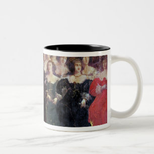 Der Gerichts-Ball Zweifarbige Tasse