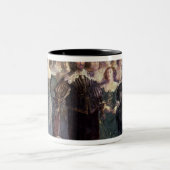 Der Gerichts-Ball Zweifarbige Tasse (Mittel)