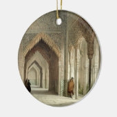 Der Gerichts-Raum des Alhambras, Granada, 1853 Keramik Ornament (Links)