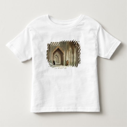 Der Gerichts-Raum des Alhambras, Granada, 1853 Kleinkind T-shirt (Vorderseite)