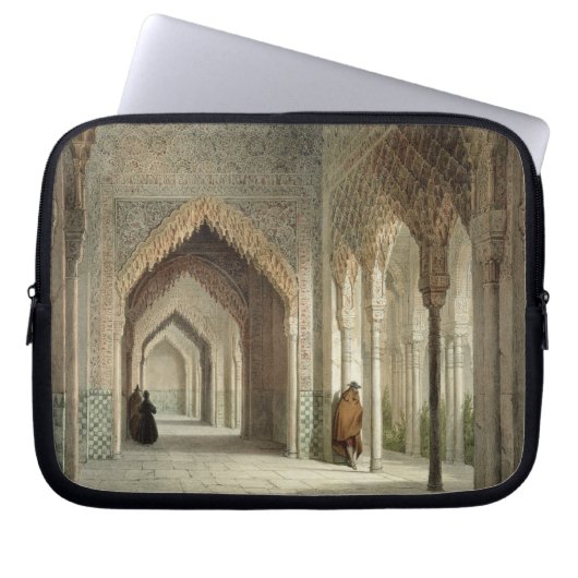 Der Gerichts-Raum des Alhambras, Granada, 1853 Laptopschutzhülle (Vorderseite)