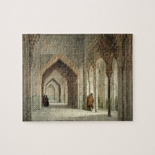 Der Gerichts-Raum des Alhambras, Granada, 1853 Puzzle (Horizontal)