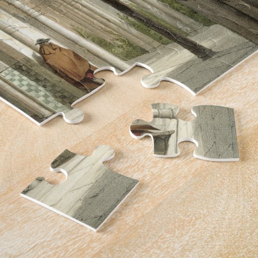 Der Gerichts-Raum des Alhambras, Granada, 1853 Puzzle (Seite)