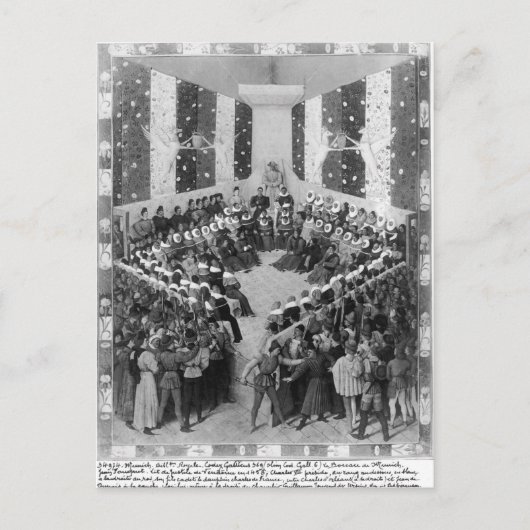 Der Gerichtshof Postkarte (Vorderseite)