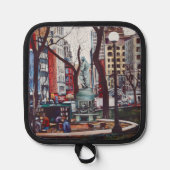 Der Geruch der Farbe vom Union Square Topflappen (Vorderseite)