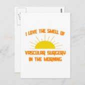 Der Geruch der Gefäßmuskulatur am Morgen Postkarte (Vorne/Hinten)