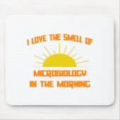 Der Geruch der Mikrobiologie am Morgen Mousepad (Vorne)