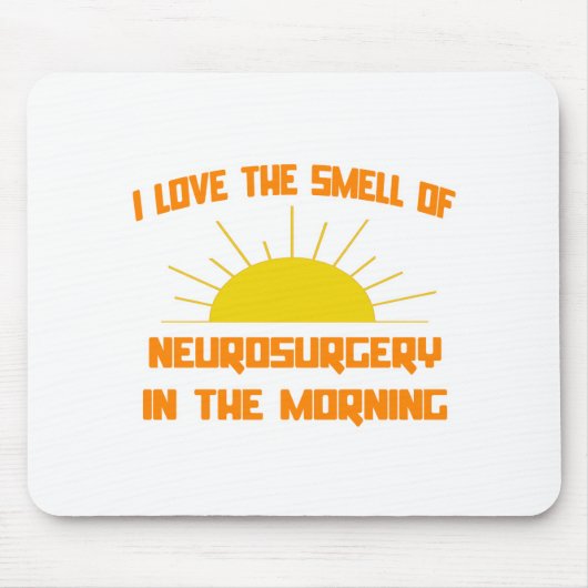 Der Geruch der Neurochirurgie am Morgen Mousepad (Vorne)
