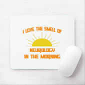 Der Geruch der Neurologie am Morgen Mousepad (Mit Mouse)