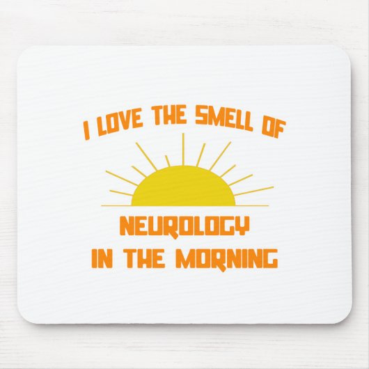 Der Geruch der Neurologie am Morgen Mousepad (Vorne)