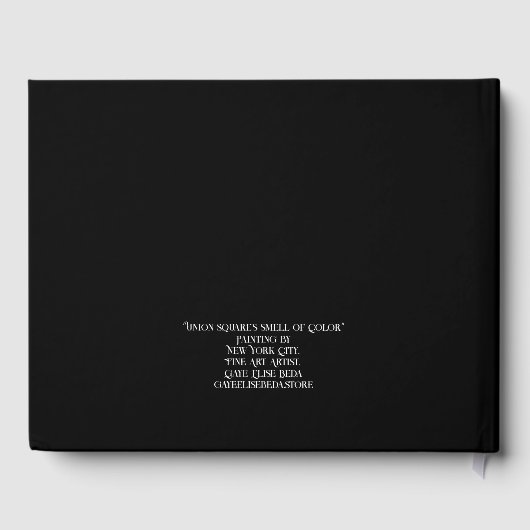 Der Geruch des Gewerkschaft Square Gästebuch (Rückseite)