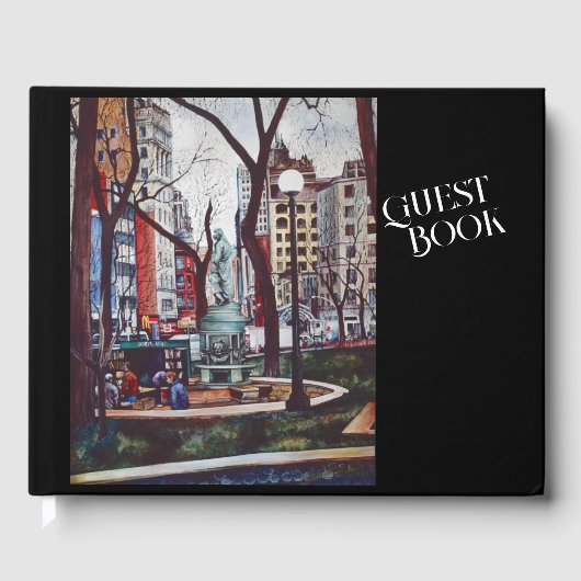Der Geruch des Gewerkschaft Square Gästebuch (Vorderseite)
