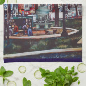 Der Geruch des Gewerkschaft Square Geschirrtuch (Gefaltet)