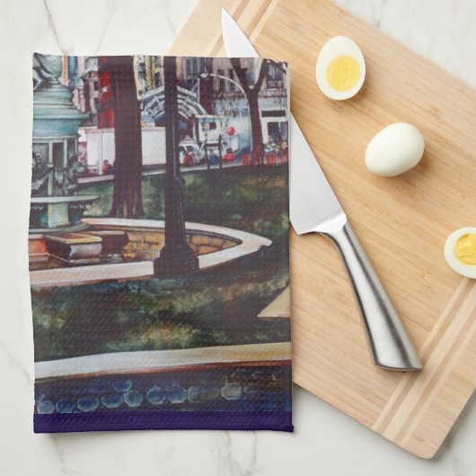 Der Geruch des Gewerkschaft Square Geschirrtuch (Viertel Falte)