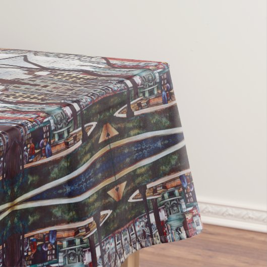 Der Geruch des Gewerkschaft Square Tischdecke (Beispiel)