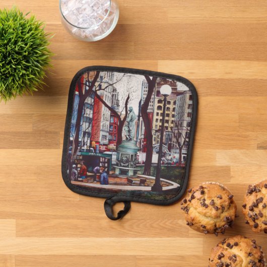 Der Geruch des Gewerkschaft Square Topflappen (Oben Unten)