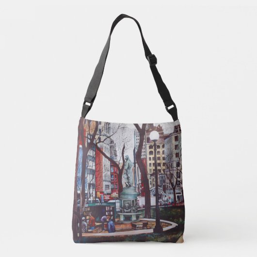 Der Geruch des Gewerkschaft Square Tragetaschen Mit Langen Trägern (Rückseite)