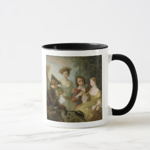 Der Geruchssinn, c.1744-47 (Öl auf Leinwand) Tasse