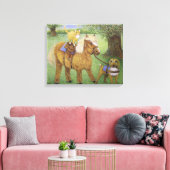 Der gesamte Spaß Leinwanddruck (Insitu (Wohnzimmer))