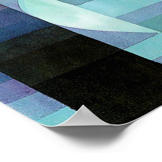 Der Gesandte des Herbstes, Klee Poster (Ecke)