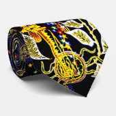 Der Gesang des monde2 Lurçat Krawatte (Gerollt)