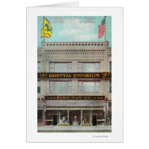 Der Gesang fette Co, orientalisches Handelszentrum