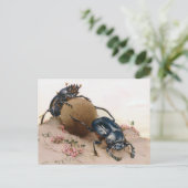 DER GESCHÄFTE 2 POSTKARTE (Stehend Vorderseite)