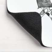 Der gescheckte Pfeifer von Hamelin Mousepad (Ecke)