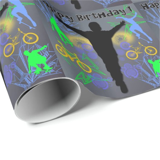 Der Geschenkpapier (Rolleneckpunkt)