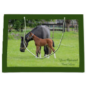 Der Geschenksack von Horse Lover Große Geschenktüte (Vorderseite)