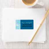 DER GESCHICHTER Bat Mitzvah drucken Ihre eigenen T Adressaufkleber (Insitu)