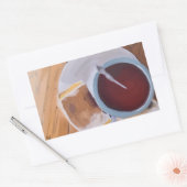 Der Geschmack der Wärme Rechteckiger Aufkleber (Umschlag)