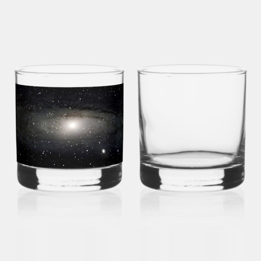 Der Geschmack des Universums Whiskyglas (Vorderseite)