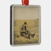 Der Geselle Silbernes Ornament (Rechts)