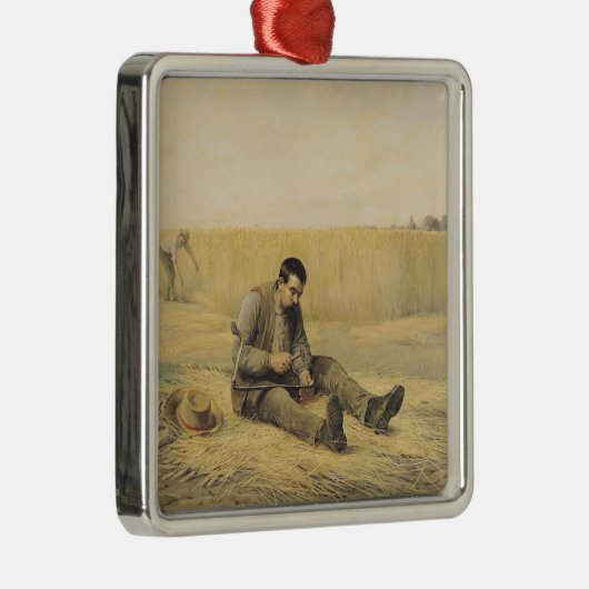 Der Geselle Silbernes Ornament (Rechts)