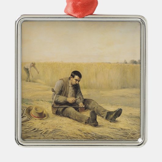 Der Geselle Silbernes Ornament (Vorne)