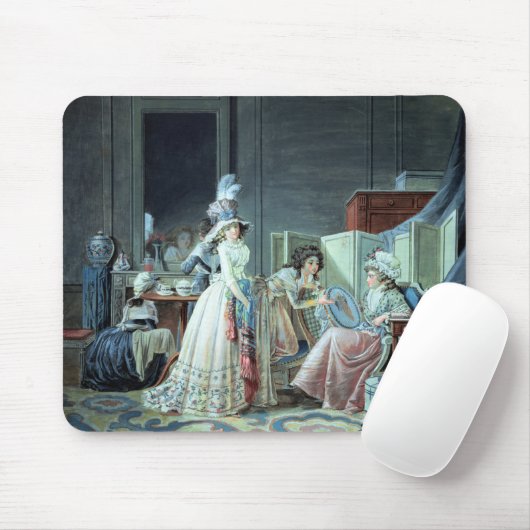 Der gestickte Amor Mousepad (Mit Mouse)