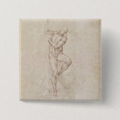 Der gestiegene Christus Button (Vorderseite)