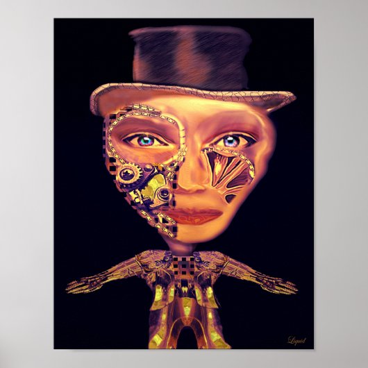 Der Gestochen Tanzer drucken Poster (Vorne)