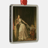Der gestohlene Kuss, c.1788 Silbernes Ornament (Rechts)