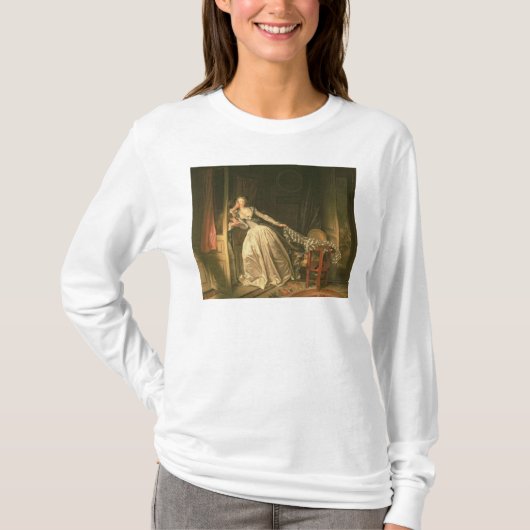 Der gestohlene Kuss, c.1788 T-Shirt (Vorderseite)