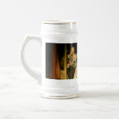 Der gestohlene Kuss Fragonard Bierglas (Links)