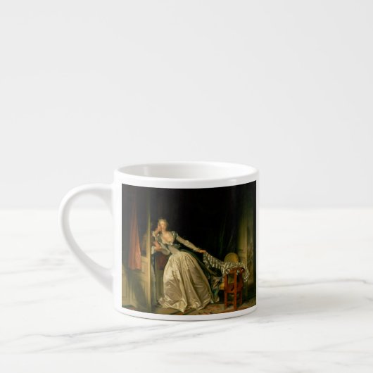 Der gestohlene Kuss Fragonard Espressotasse (Links)